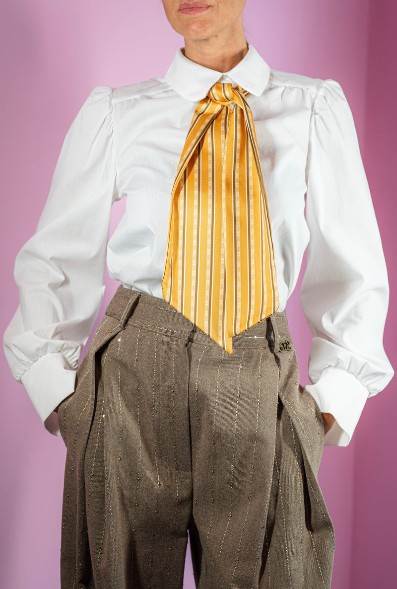 La camicia con la cravatta