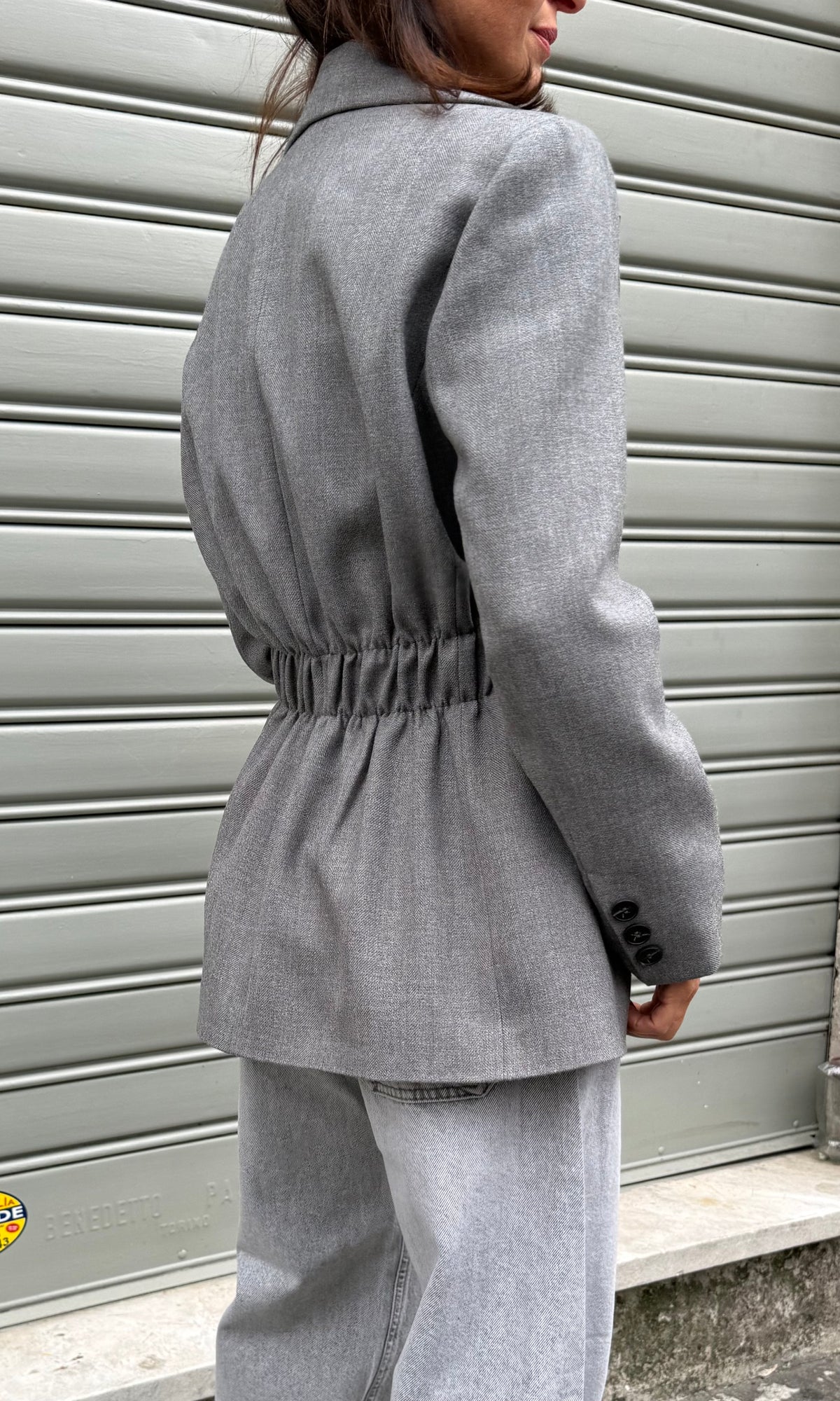 Blazer Grigio Elastico KARLEK