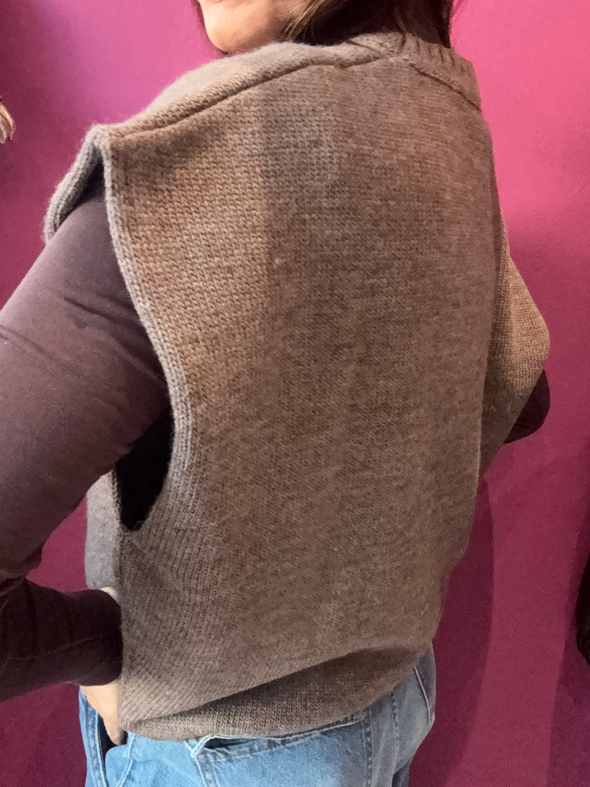 Gilet Fango Fuxia N5 TENSIONE IN