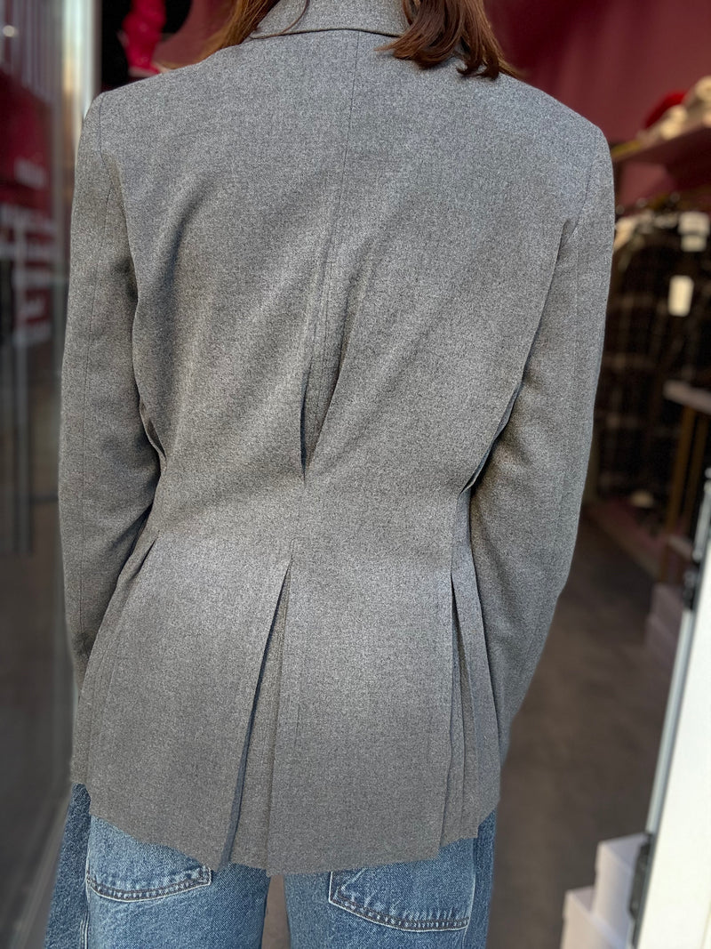 Blazer Grigio Doppiopetto Sartoriale