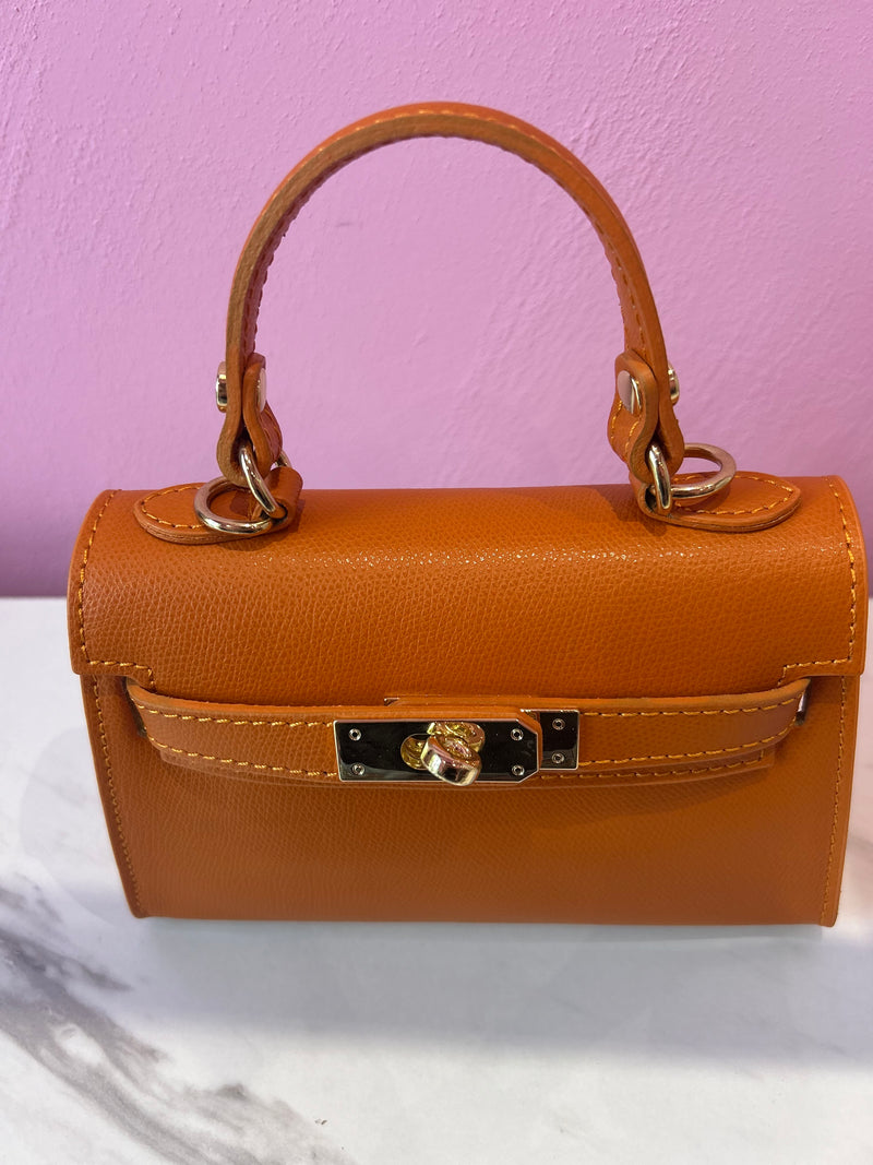 Borsa Modello Kelly Arancione