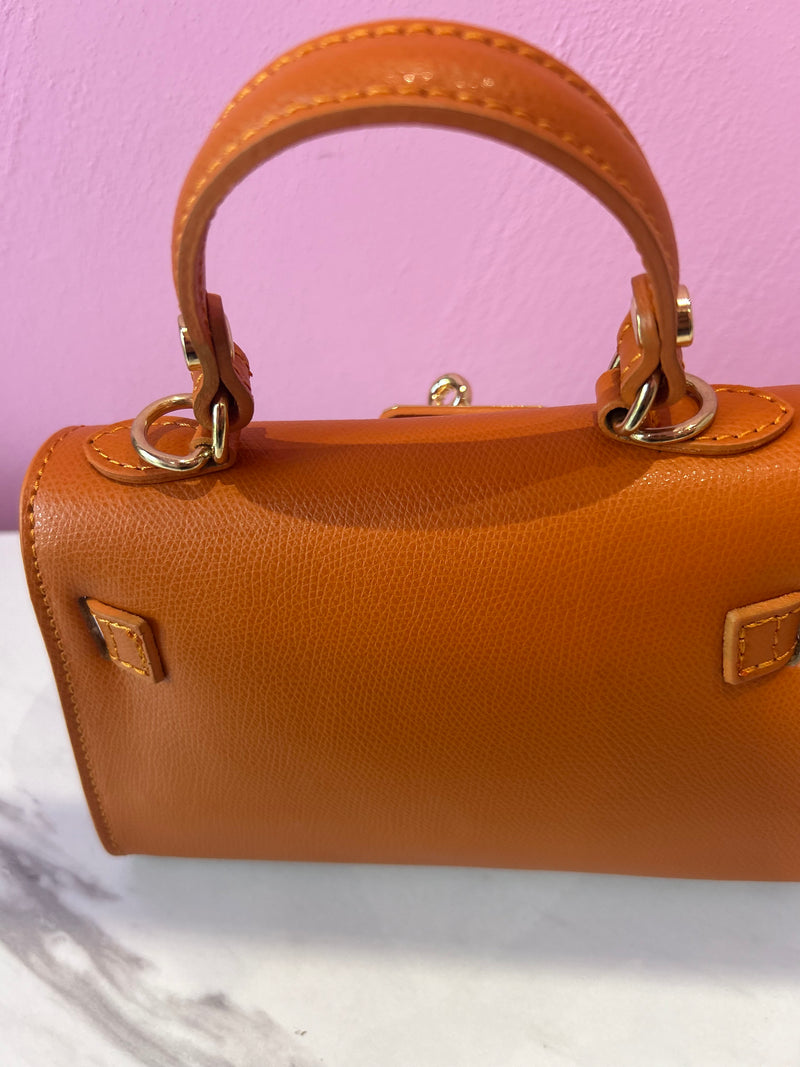 Borsa Modello Kelly Arancione