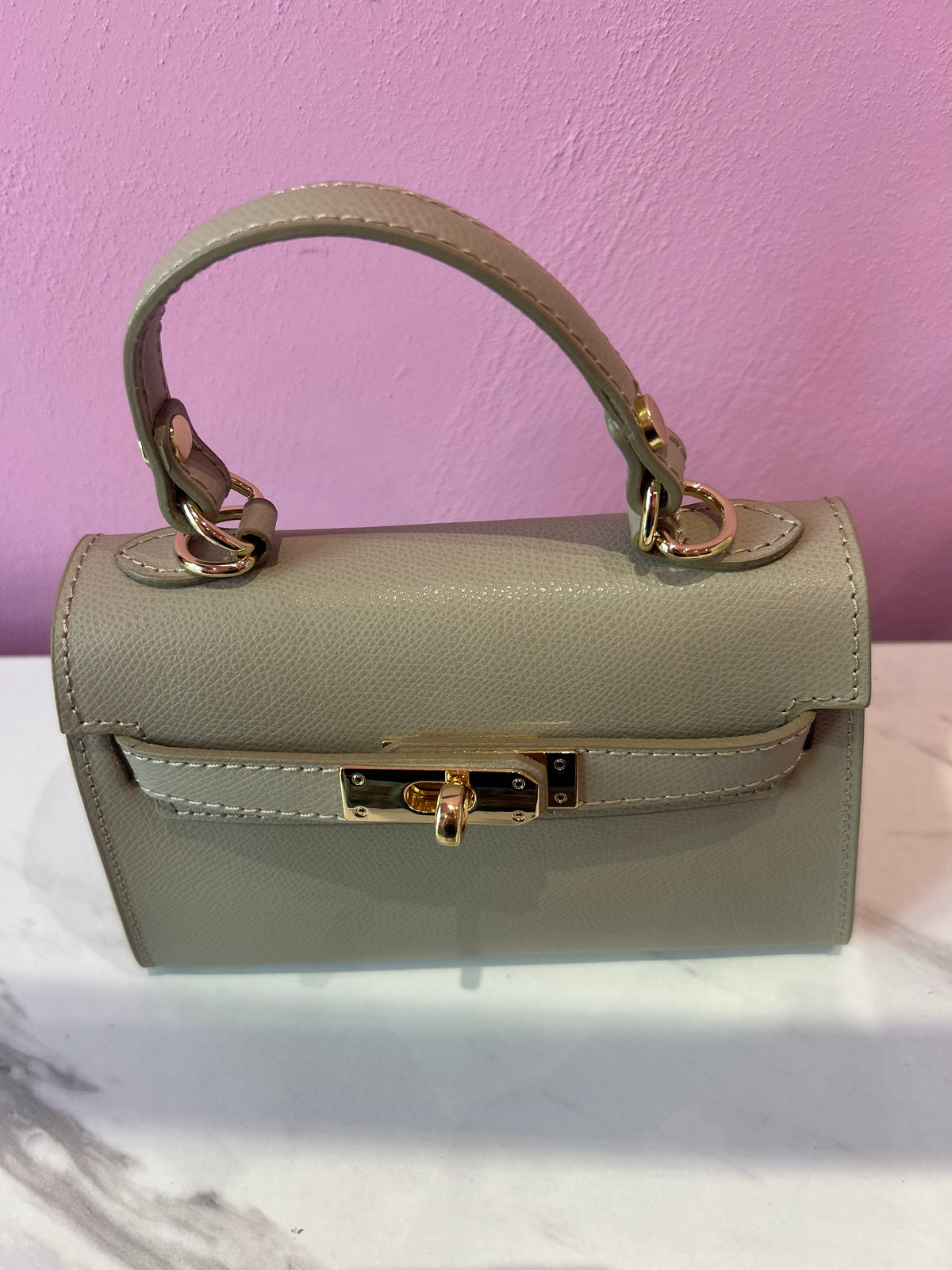 Borsa Modello Kelly Grigio