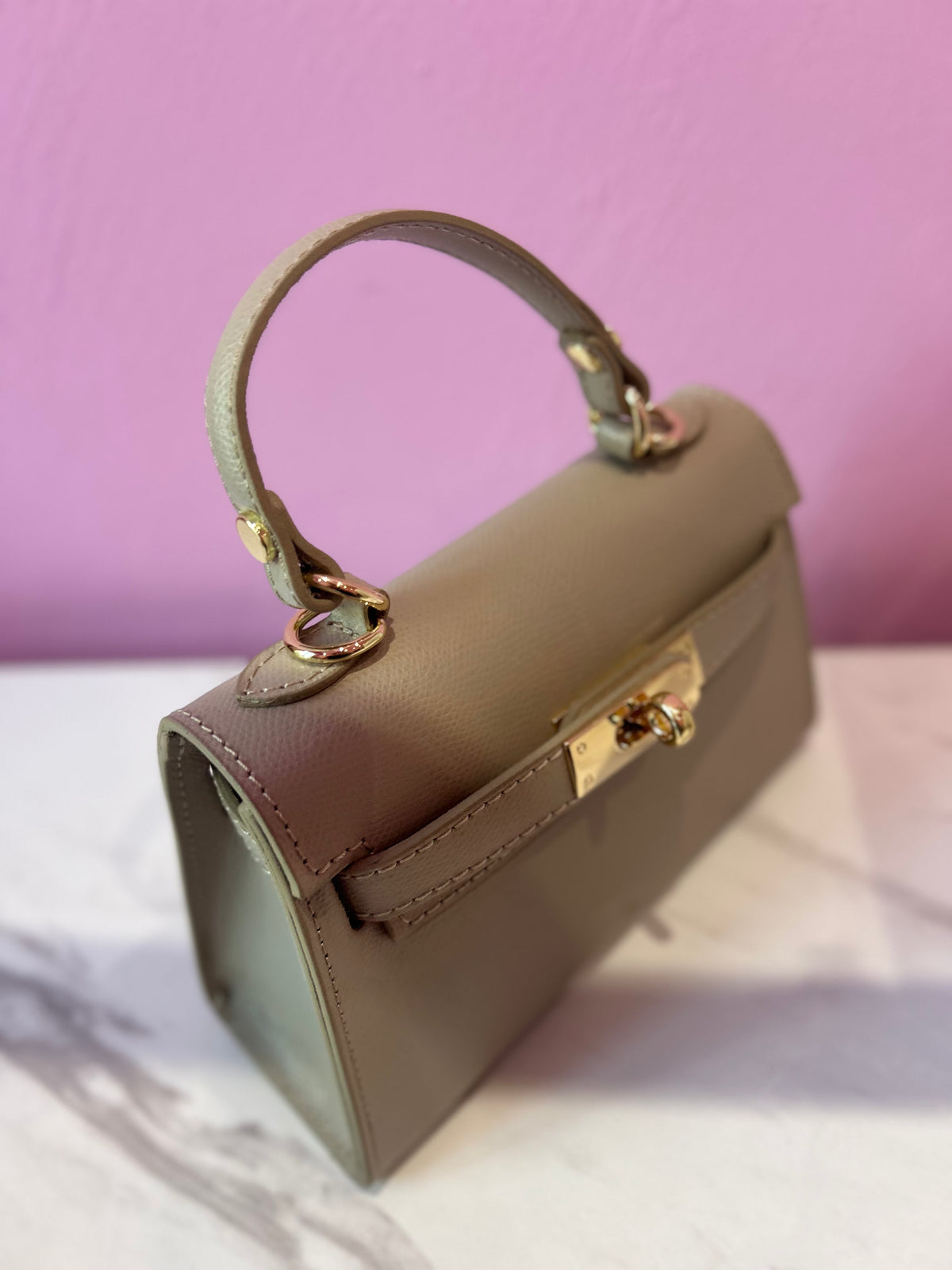 Borsa Modello Kelly Grigio