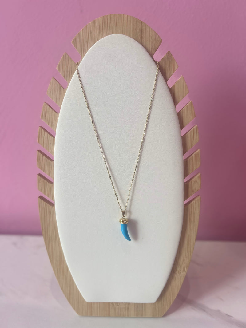 Collana Corno Azzurro