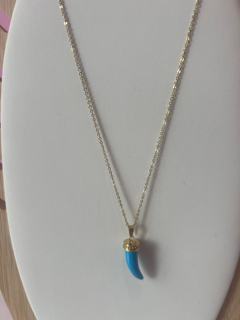 Collana Corno Azzurro