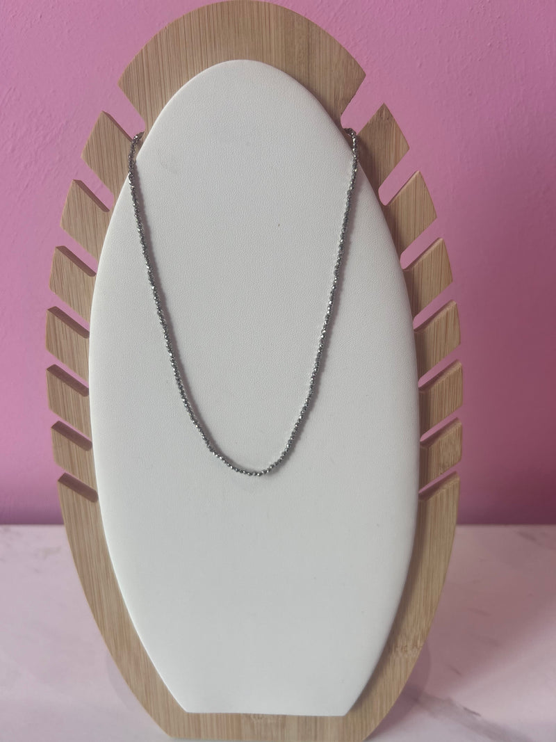 Collana Pietre Argento