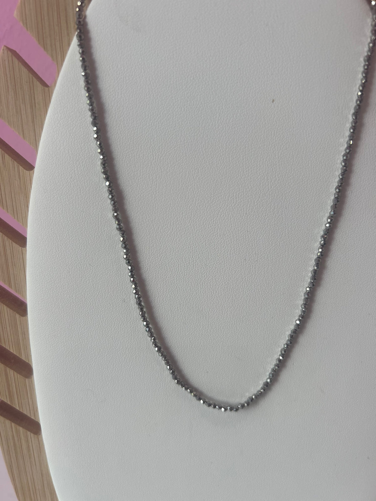 Collana Pietre Argento