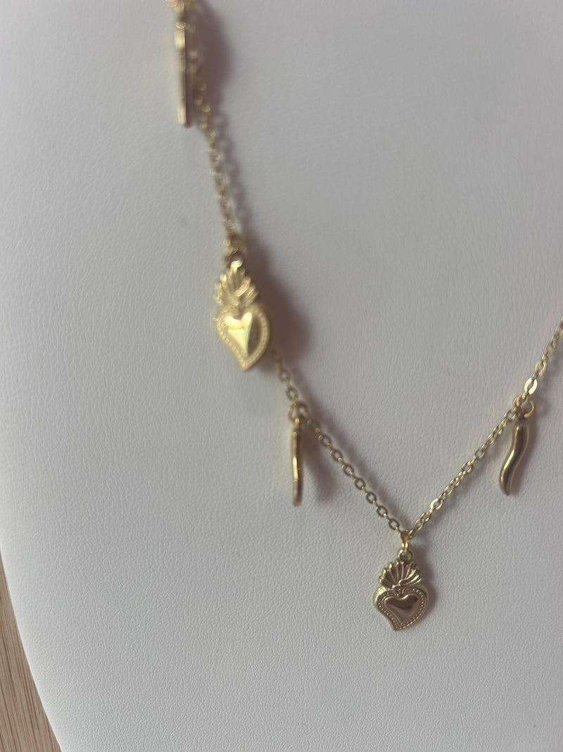 Collana Metallo Color Oro