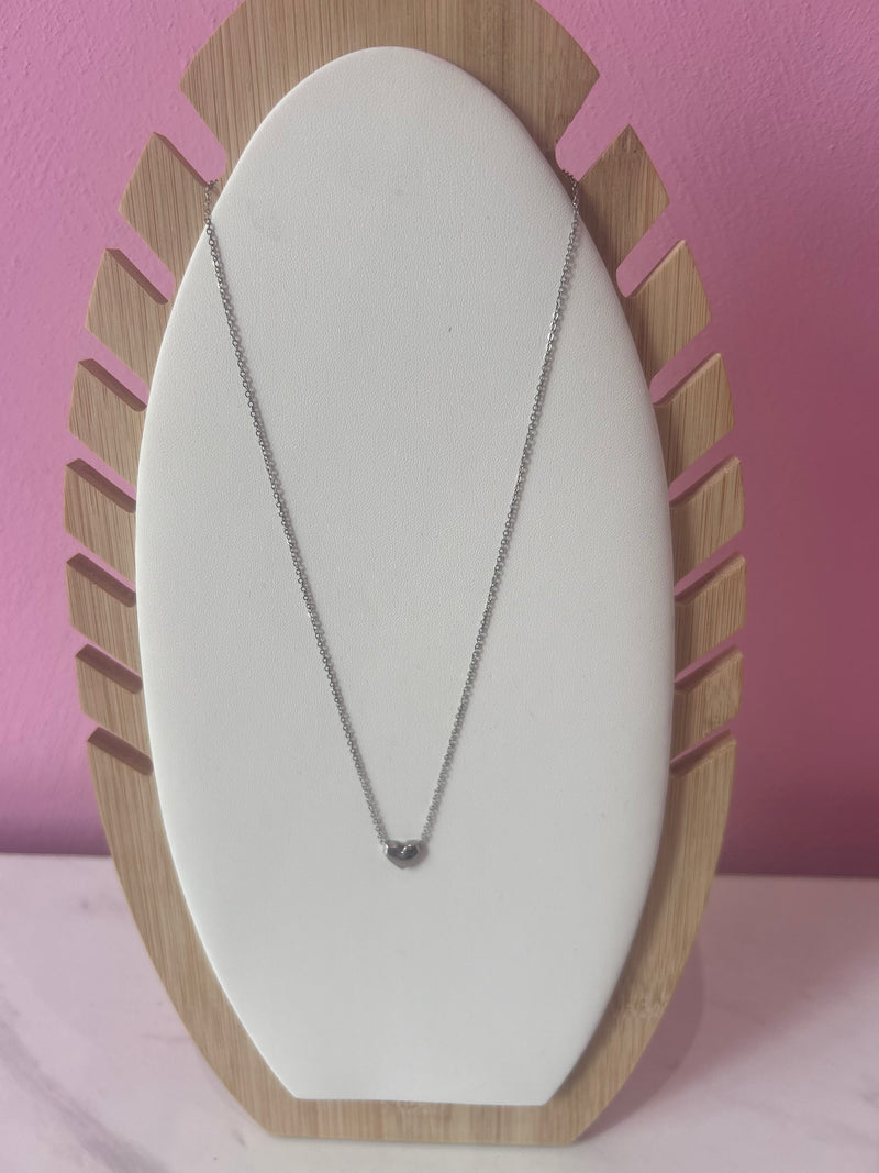 Collana Cuore Color Argento