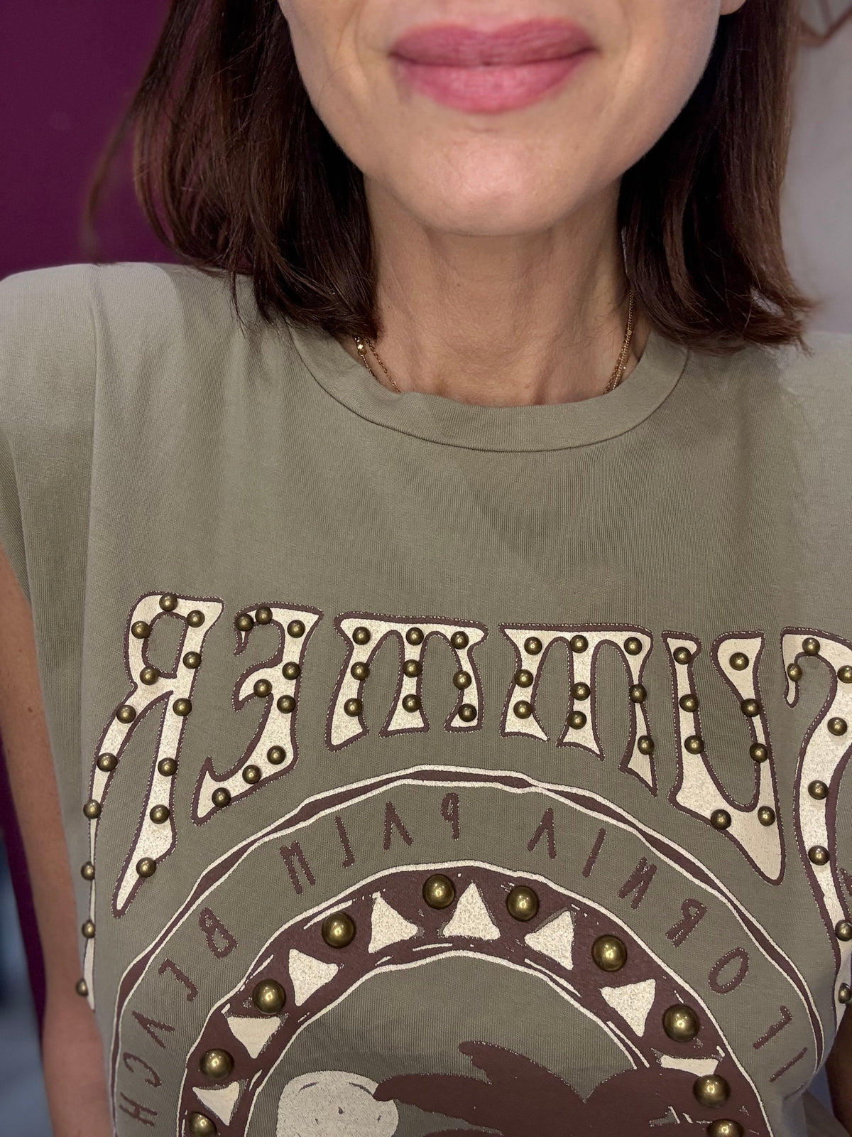 T-shirt Smanicate Spalline PHILIA LOFT