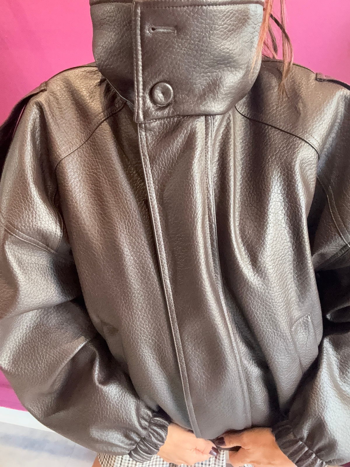 PHIlIA LOFT BOMBER ECO CIOCCOLATO IMBOTTITO
