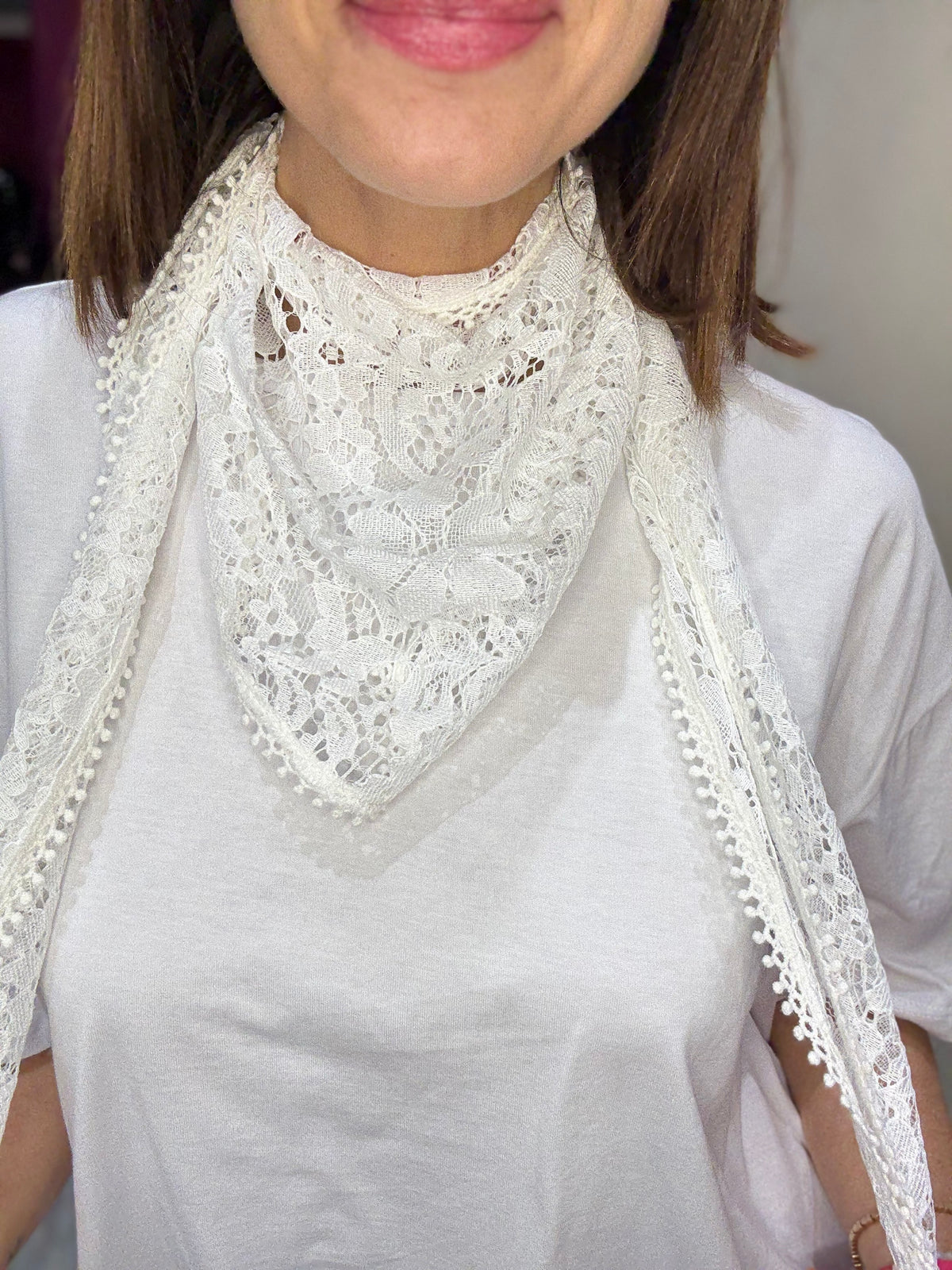 T-shirt Bianca con Scarpina PHILIA LOFT