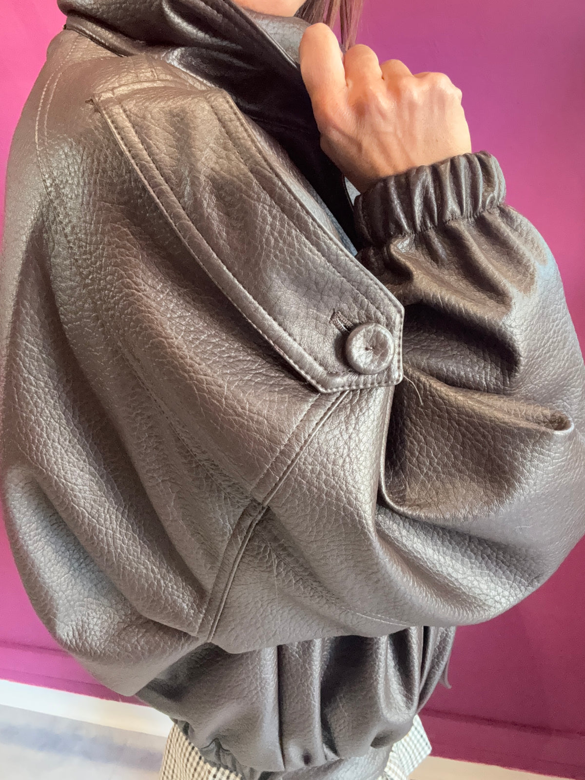 PHIlIA LOFT BOMBER ECO CIOCCOLATO IMBOTTITO
