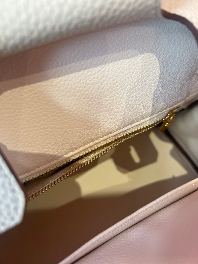 Modello Birkin Bianca Pelle