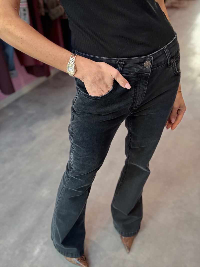 Jeans Bootcut Flare Nero