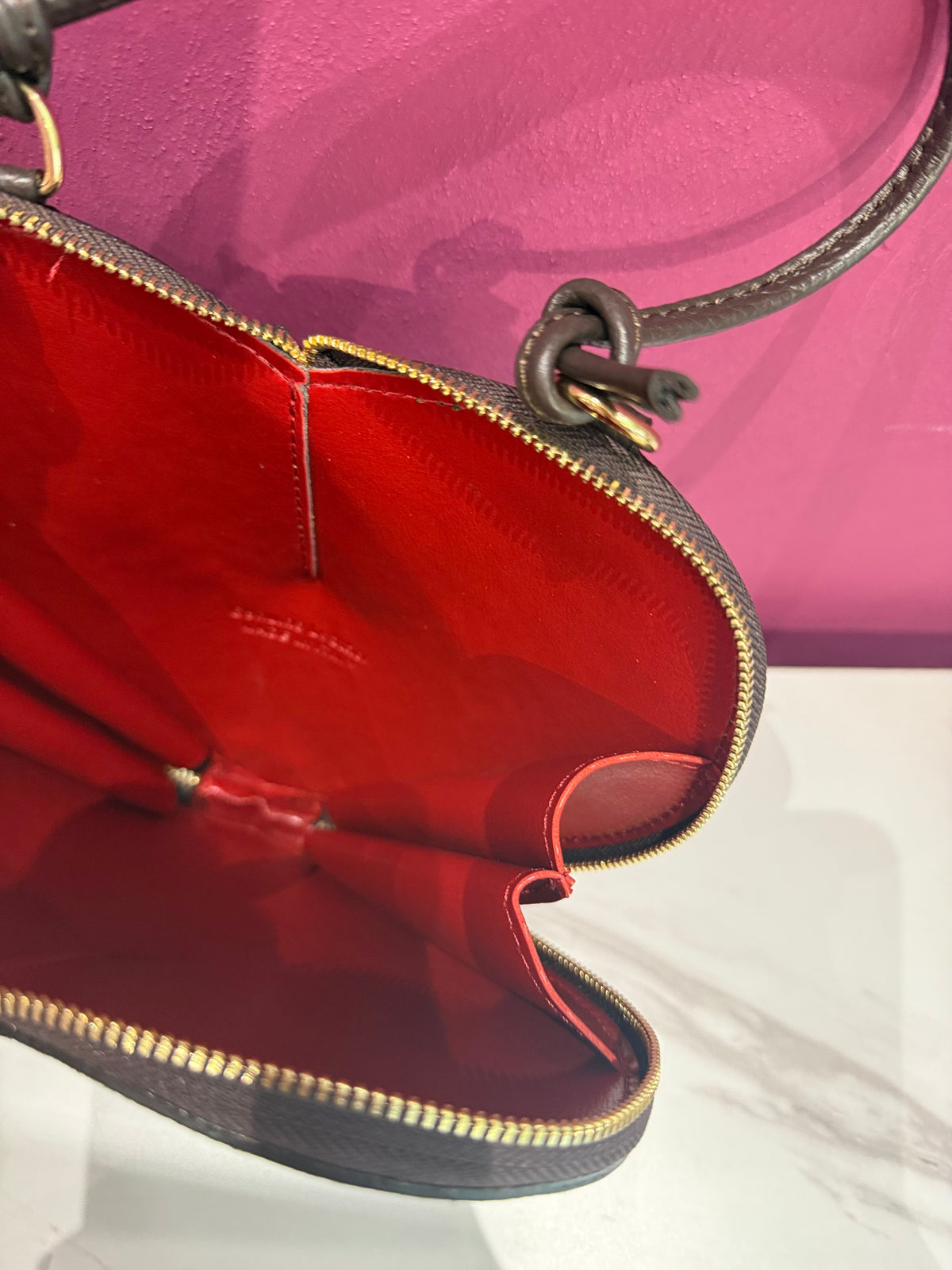 Borsa Cuore Camoscio Cioccolato JUDIVA