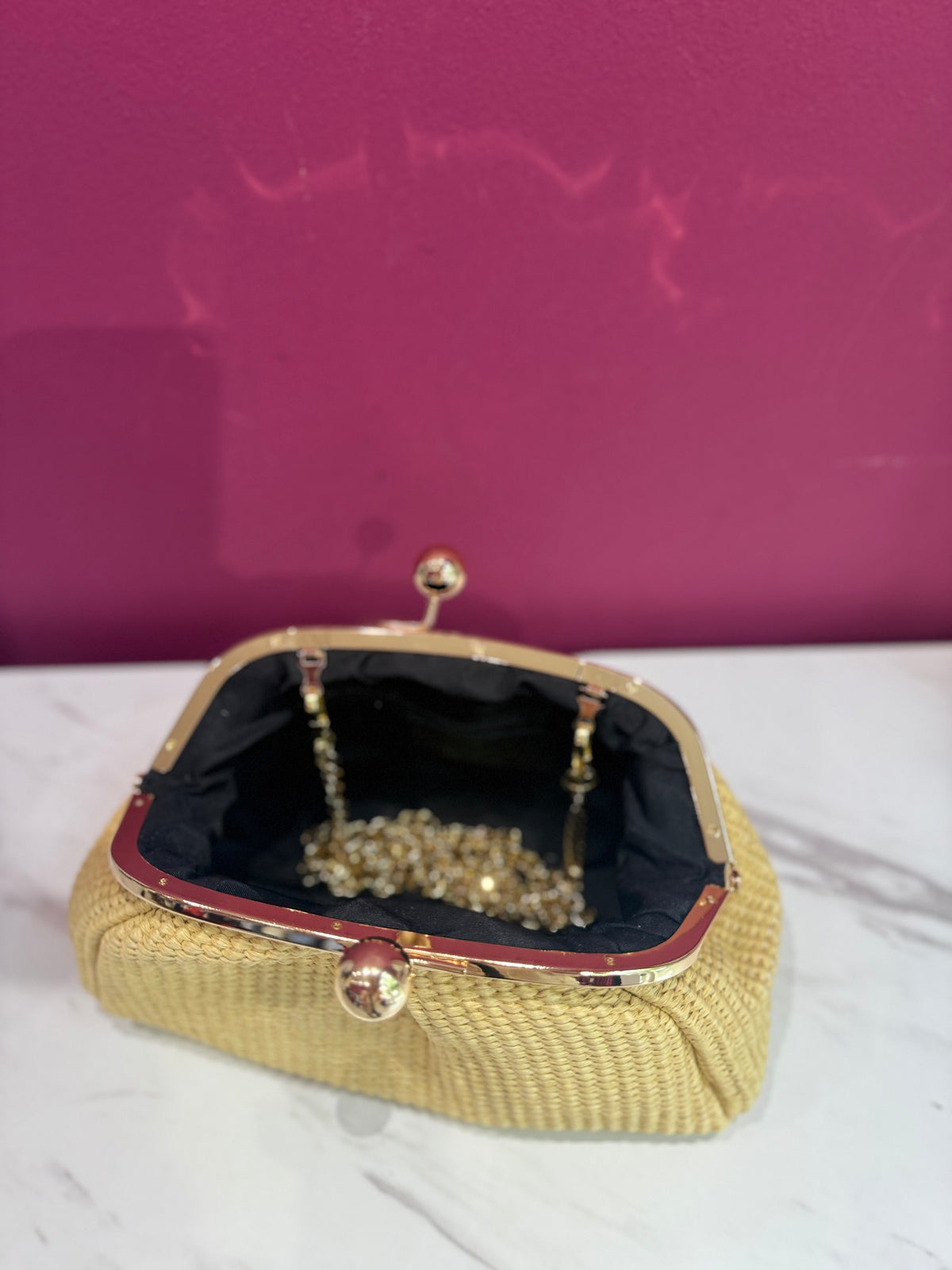 Pasticcino Raffia Naturale Beige JUDIVA