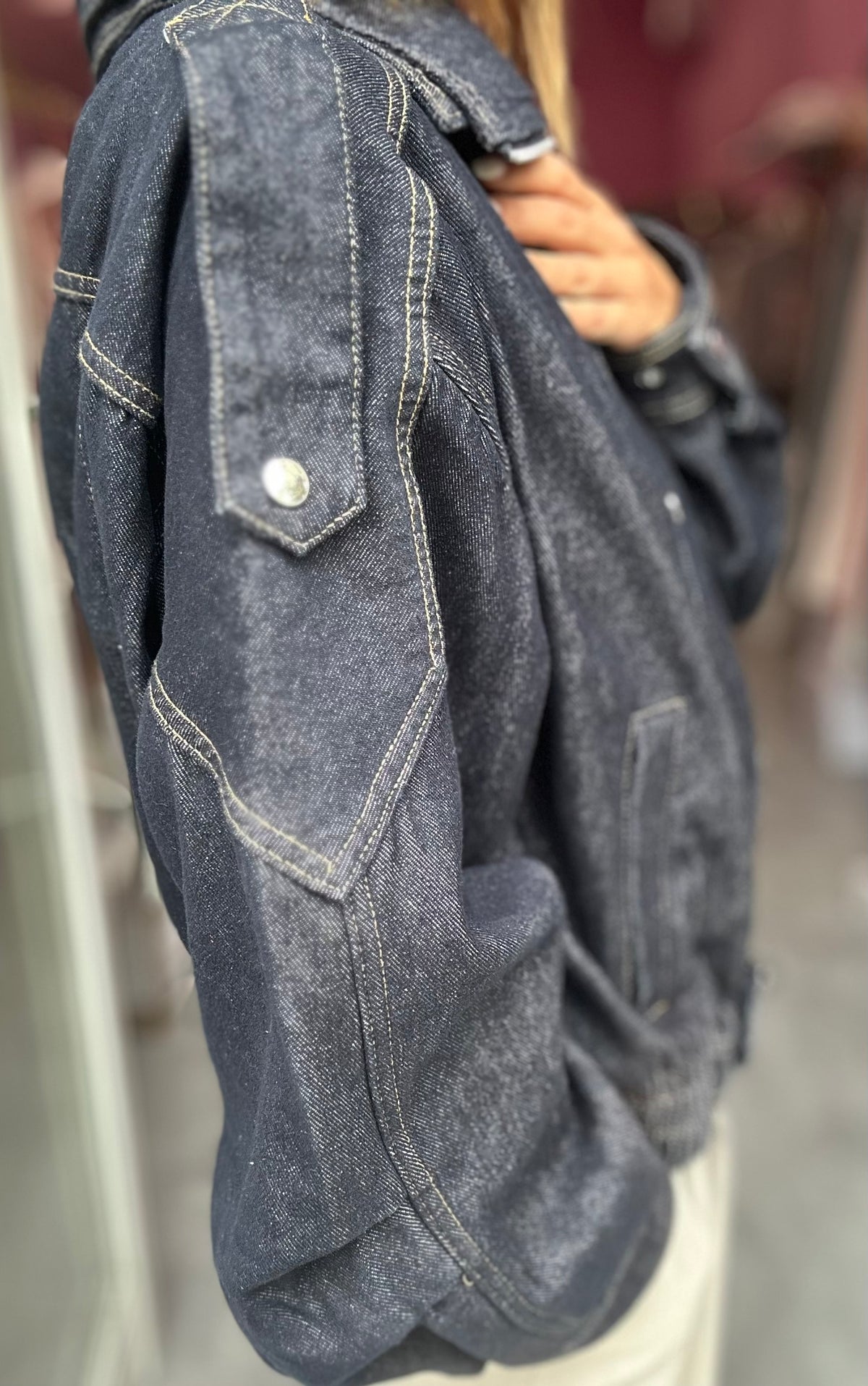 Bomber Denim Foderato