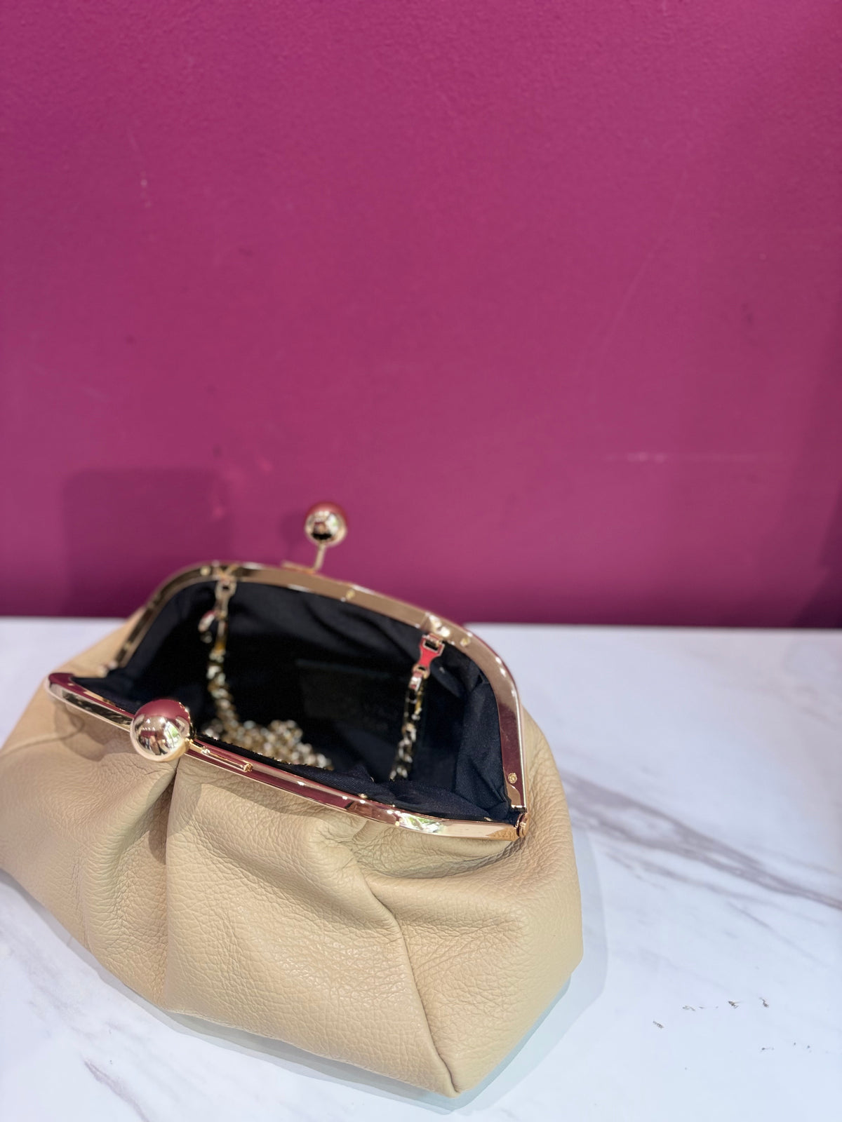 Pasticcino Beige Pelle JUDIVA