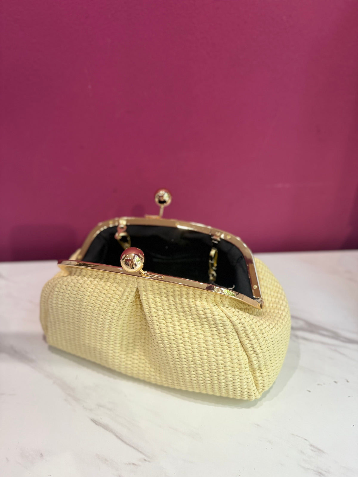 Pasticcino Raffia Naturale Beige JUDIVA