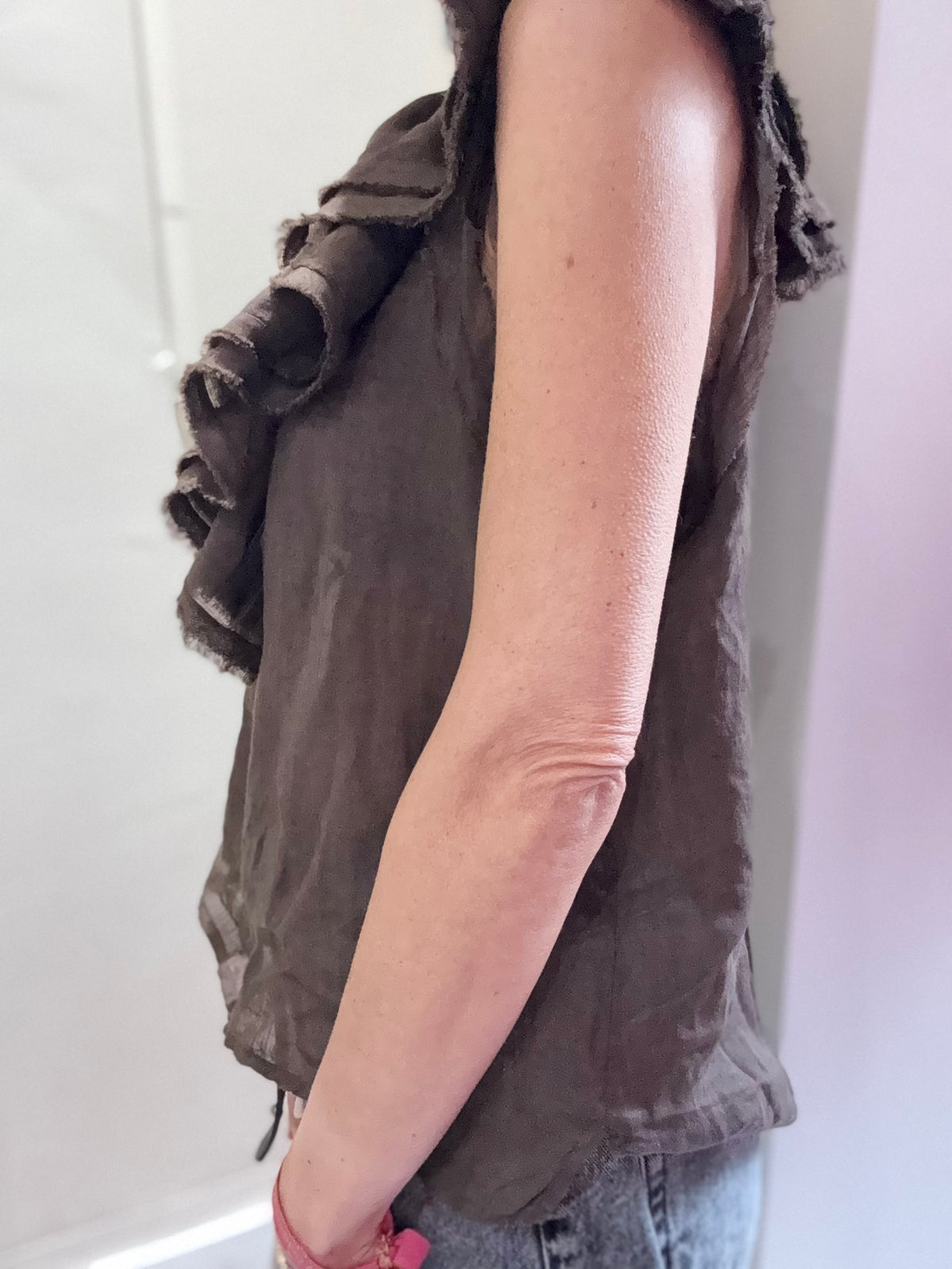 Blusa Balze Cioccolato PHILIA LOFT
