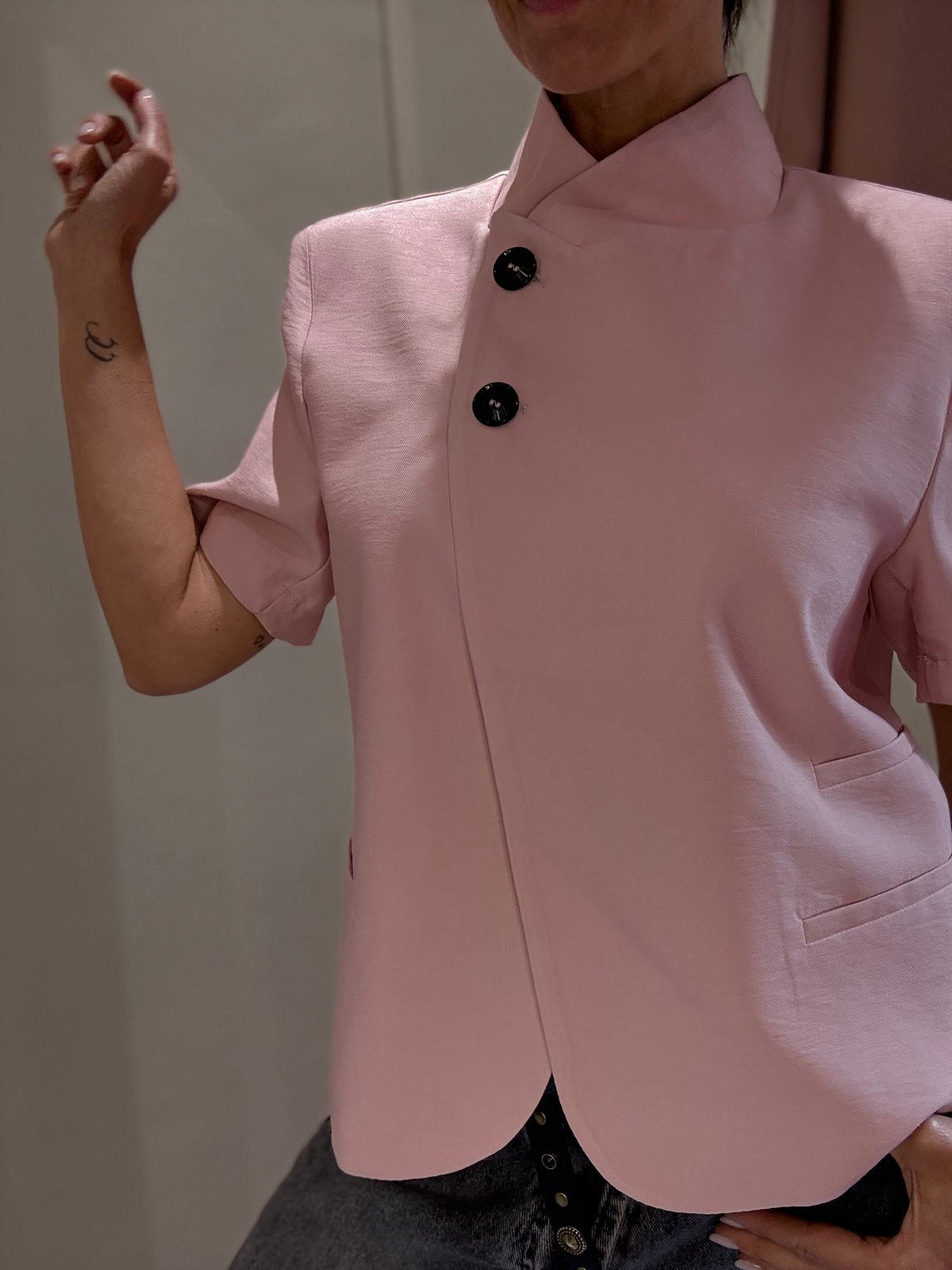 Giacca HAVEONE Rosa Manica Corta