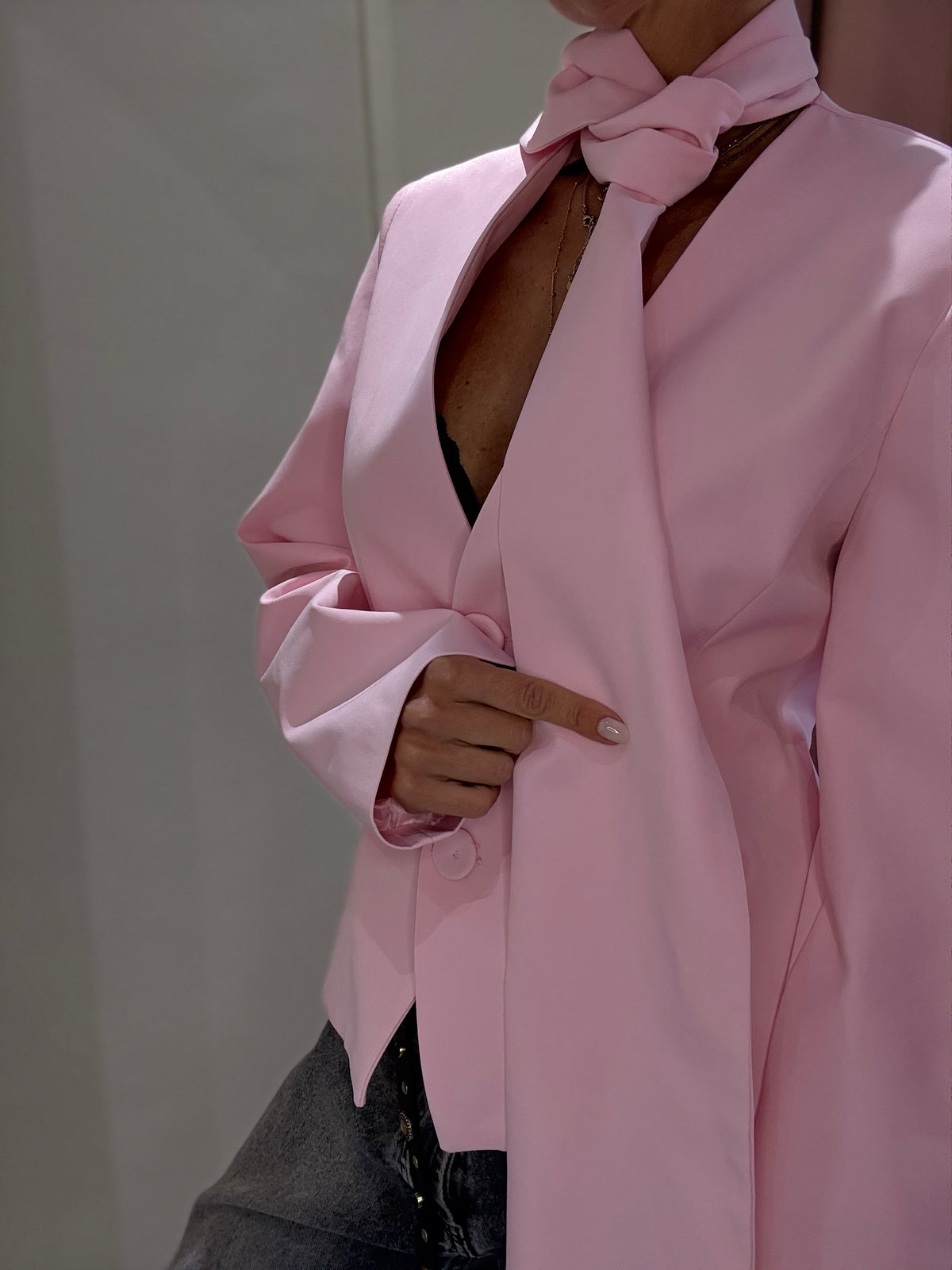 Giacca FOULARD Rosa KOSTUM N1