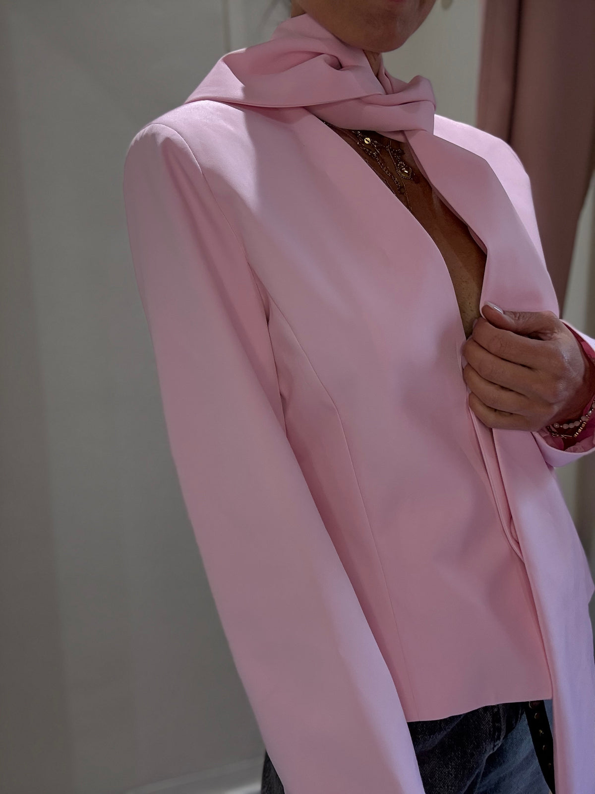 Giacca FOULARD Rosa KOSTUM N1
