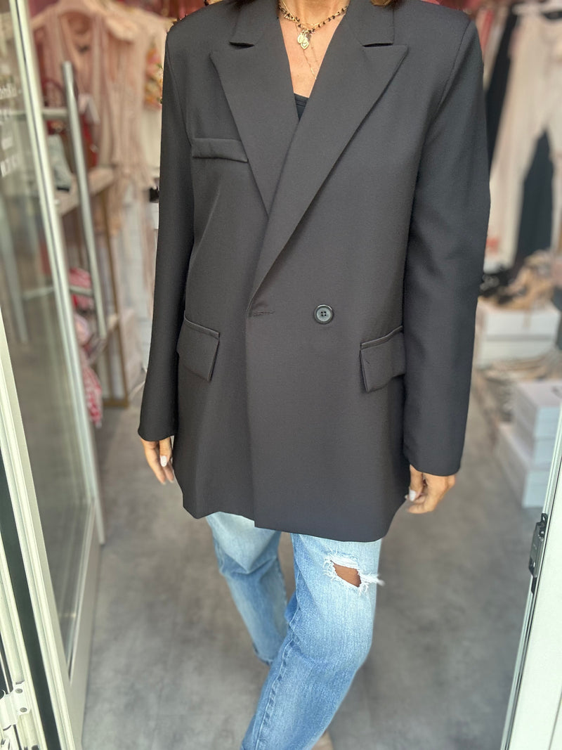 Blazer Nero Tigre