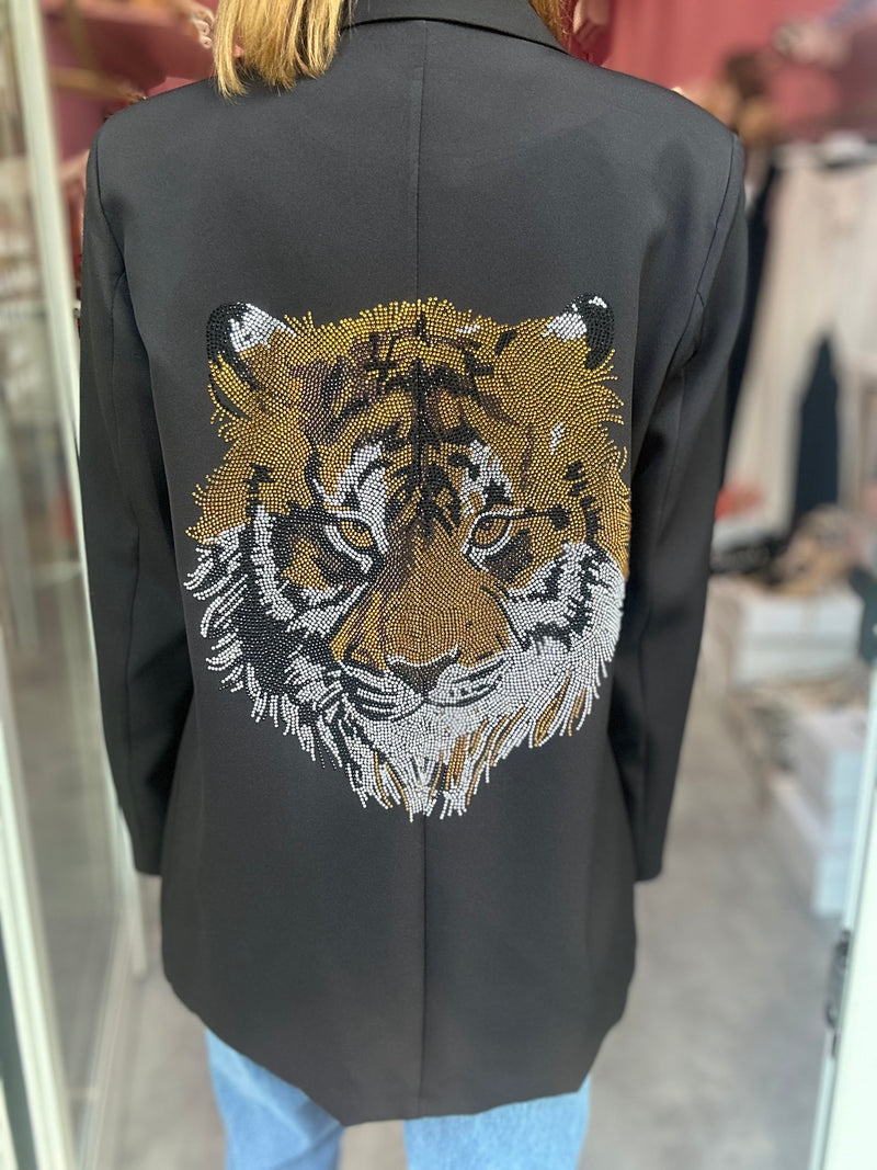Blazer Nero Tigre
