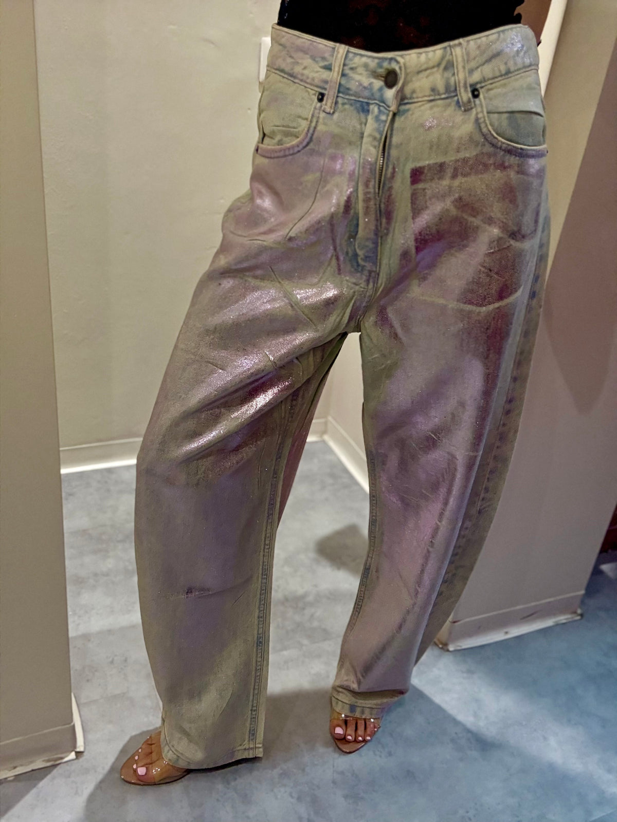 VERO CANDY Pinker Couture Baggy Tela Ultraleggera