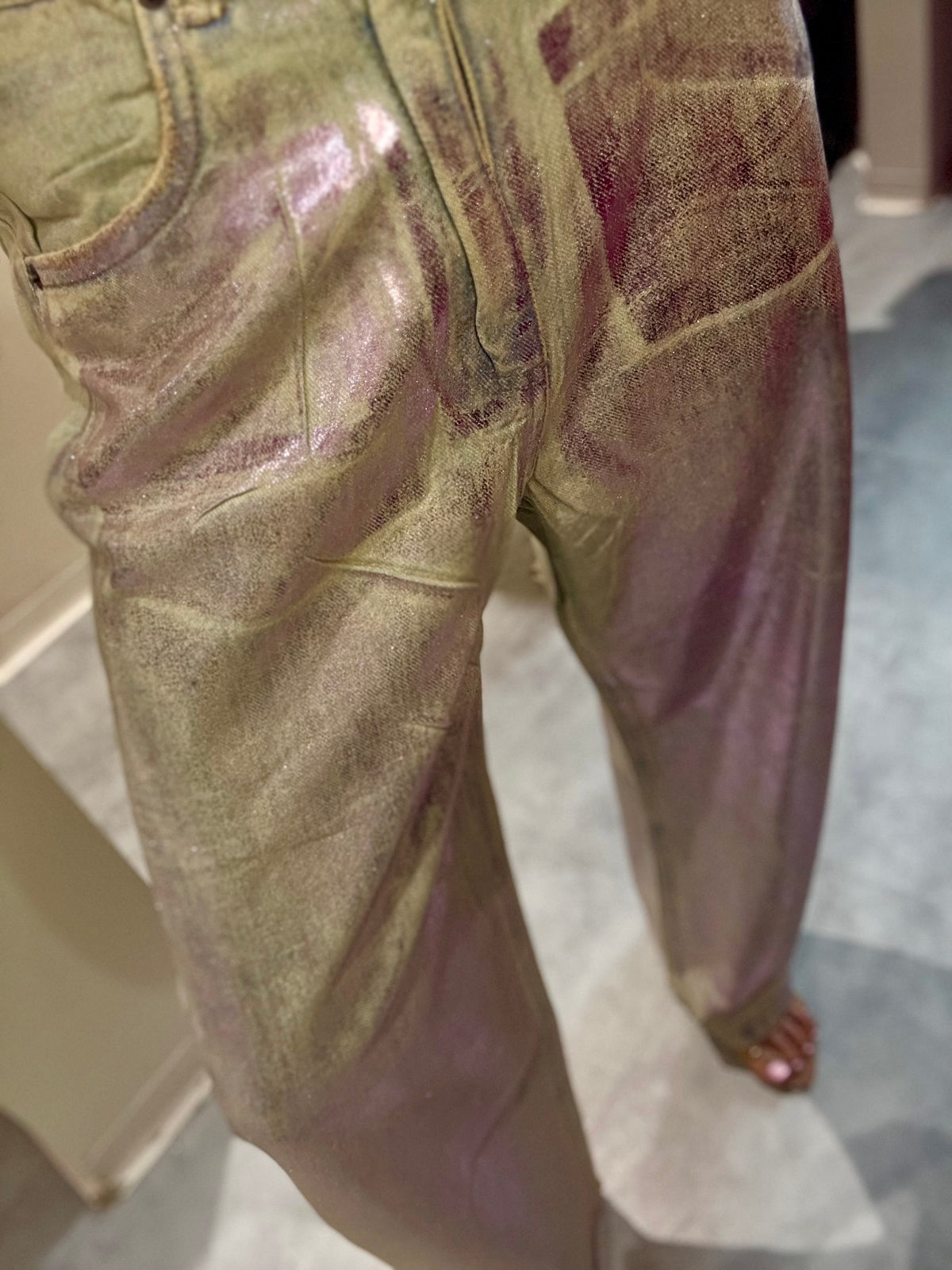 VERO CANDY Pinker Couture Baggy Tela Ultraleggera