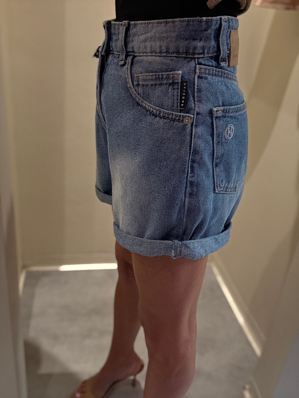 Short Denim HAVEONE 5 tasche
