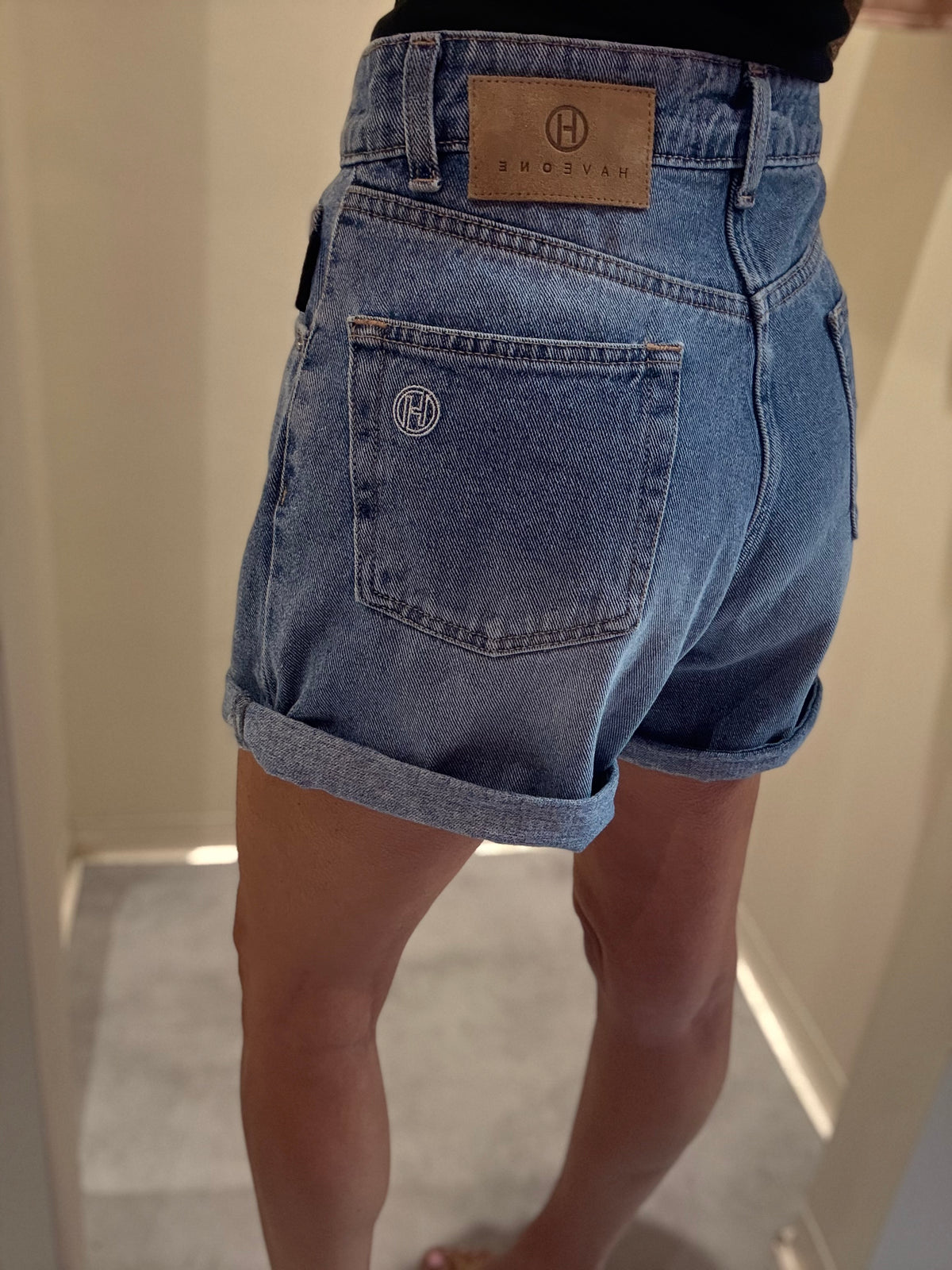 Short Denim HAVEONE 5 tasche