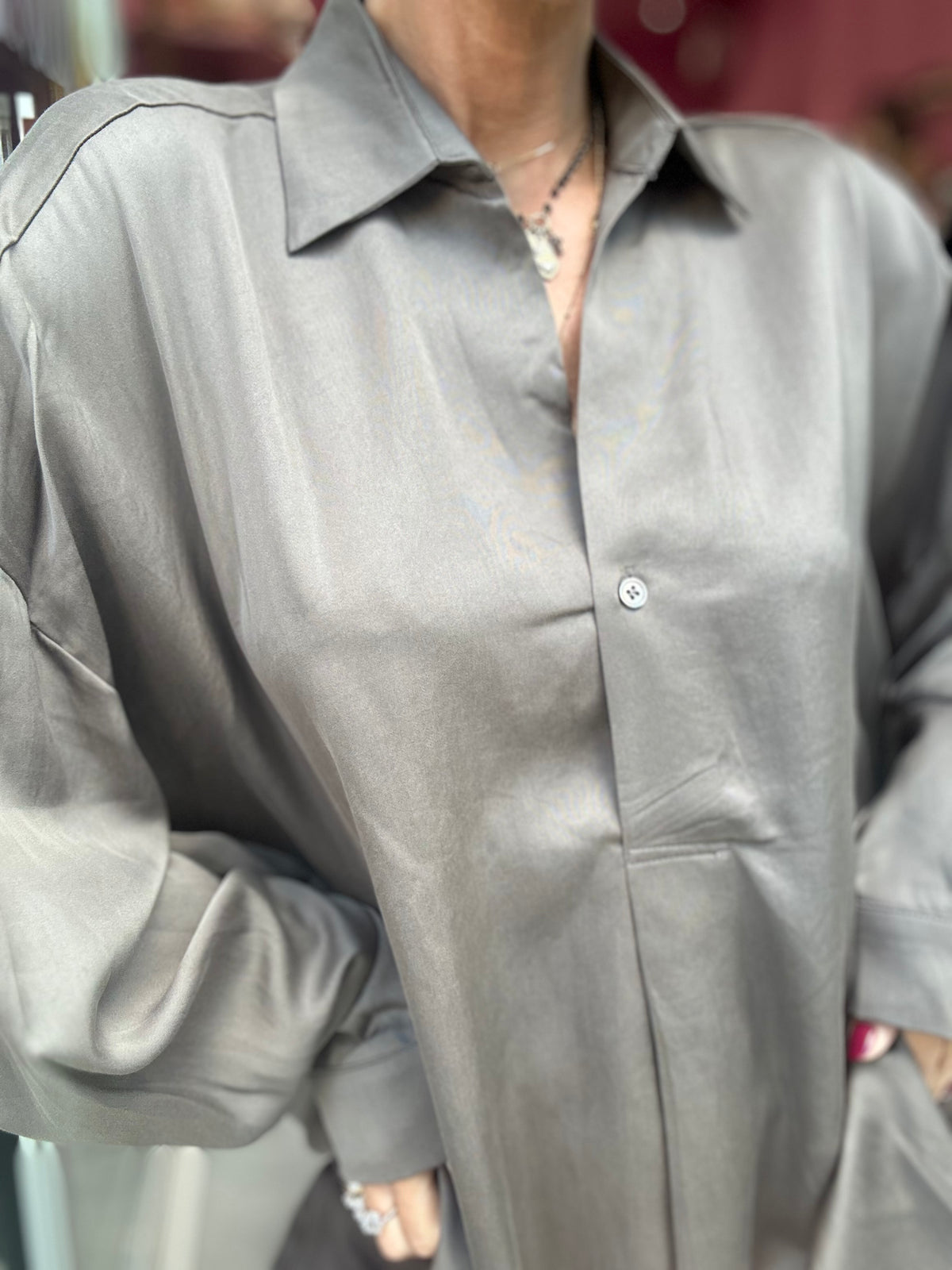 Blusa Coral Marrone