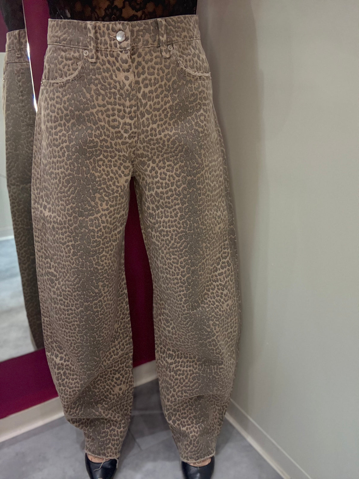 ALE Jeans Maculato Baggy Pinker Couture