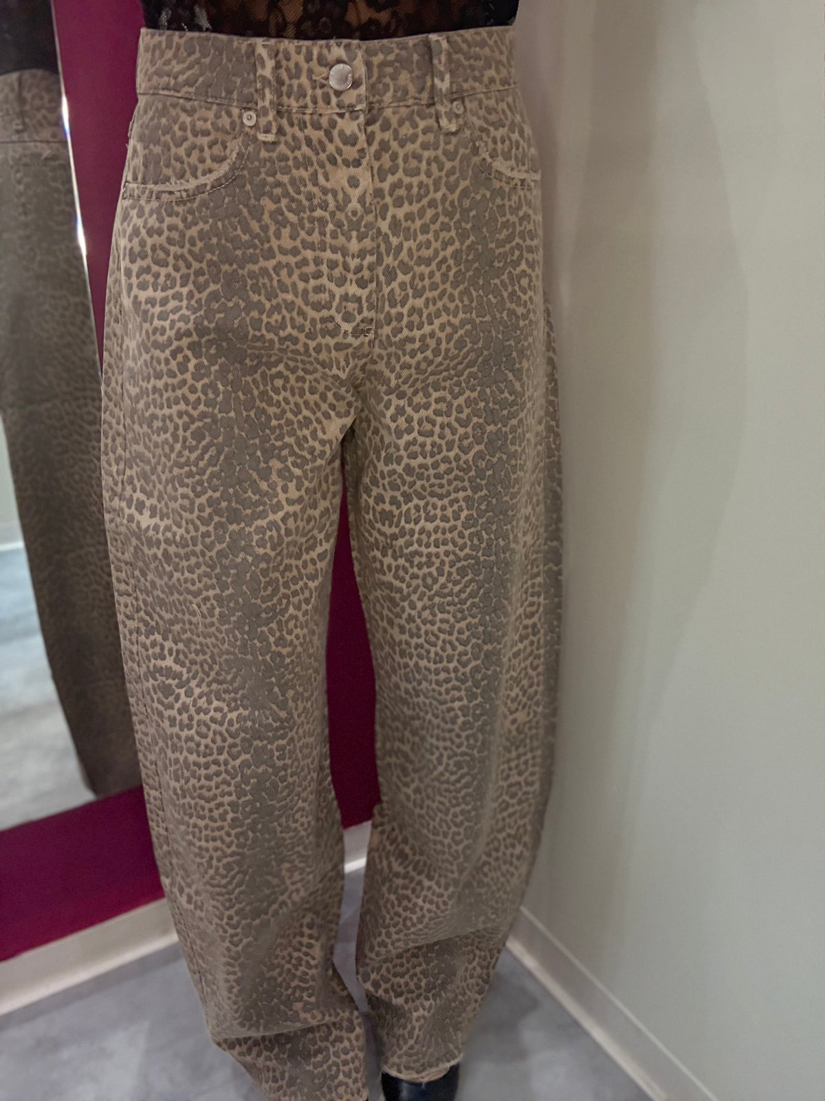 ALE Jeans Maculato Baggy Pinker Couture