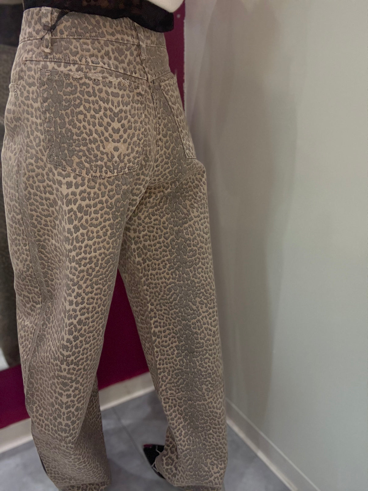 ALE Jeans Maculato Baggy Pinker Couture