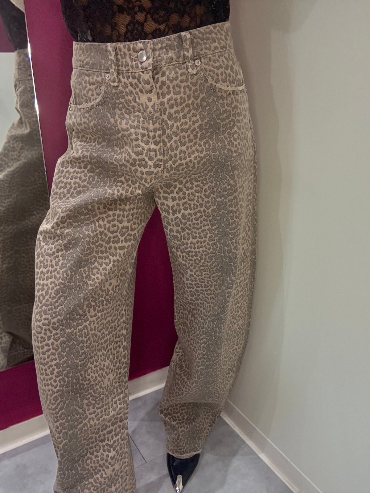 ALE Jeans Maculato Baggy Pinker Couture