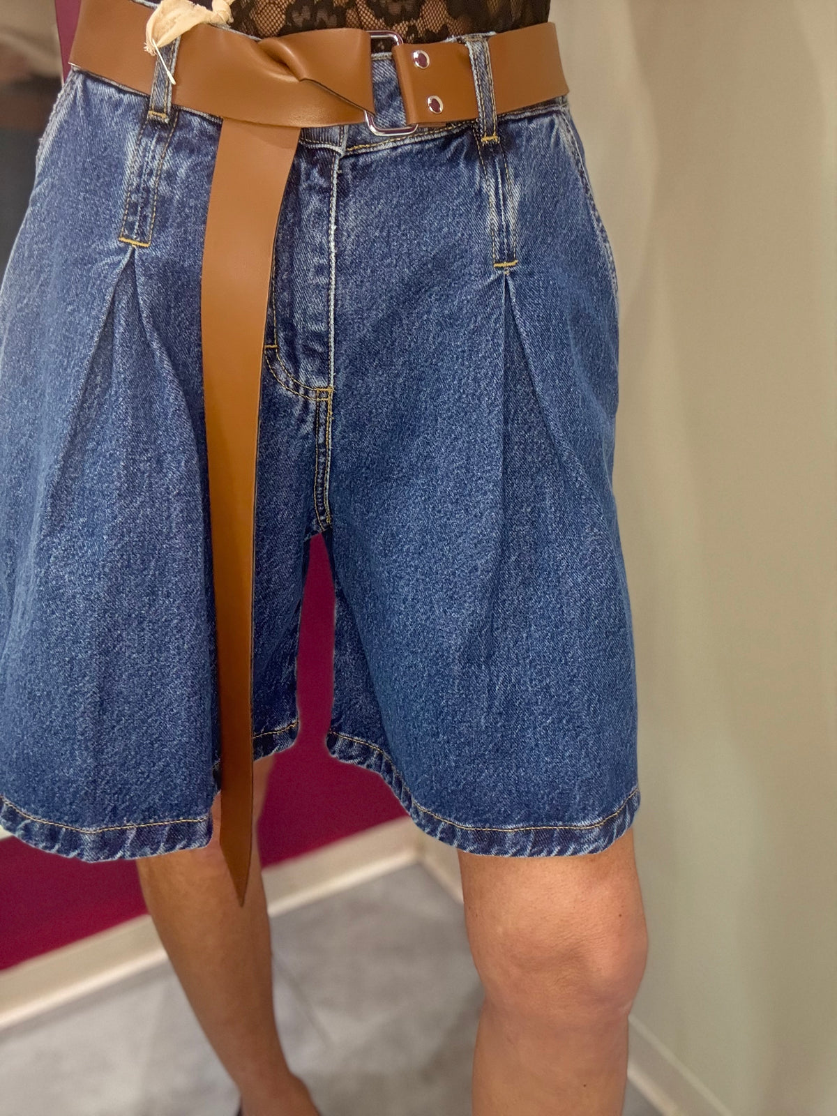 Pantaloncino Denim Palloncino D'ELLE