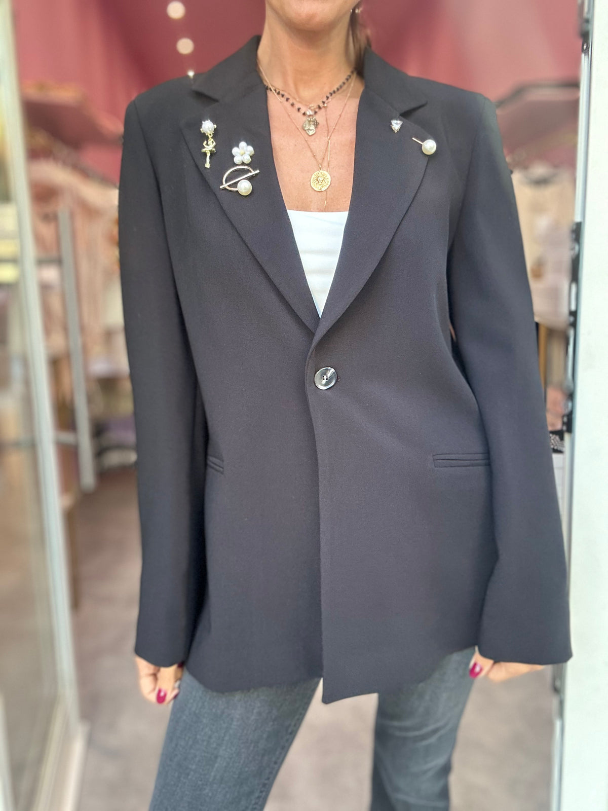 Blazer Nero