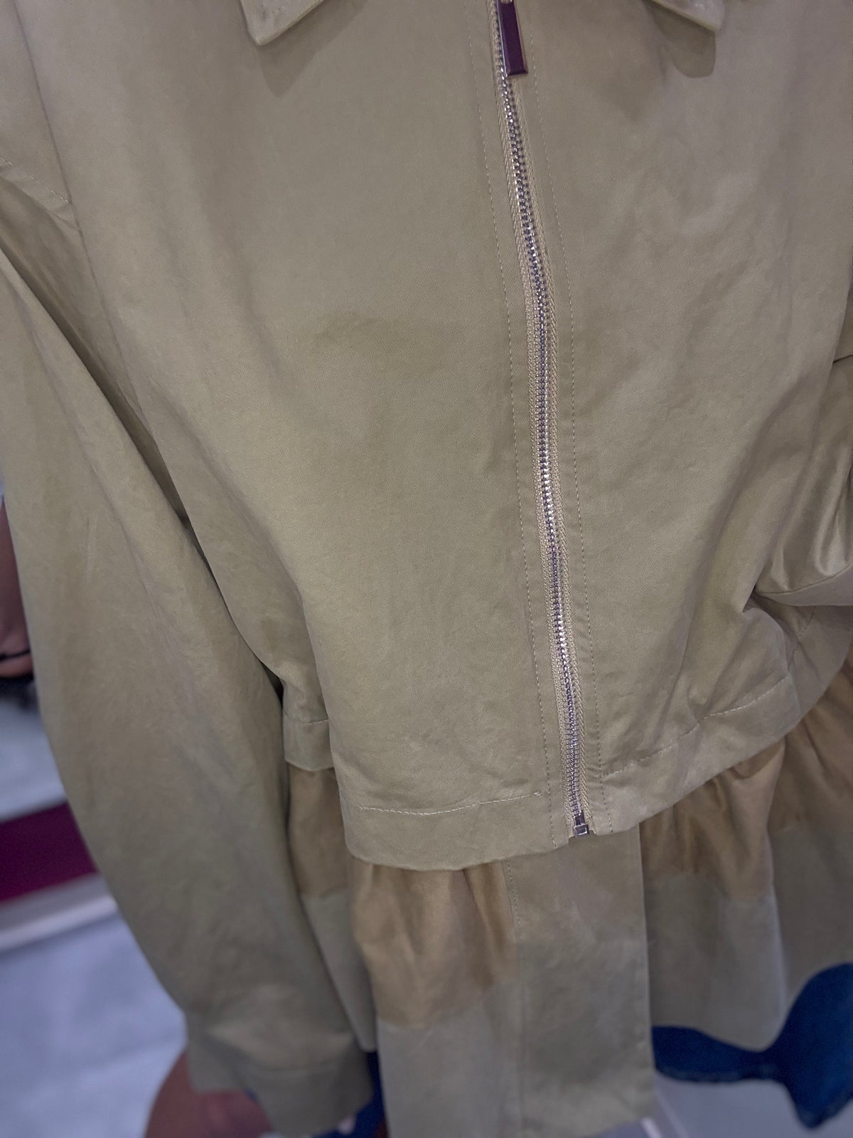 TENSIONE IN TRENCH SALVIA / BRUCIATO