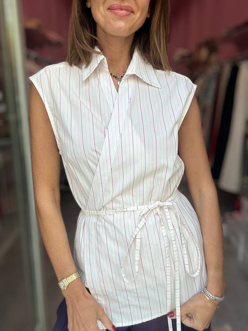 Camicia Kimono Righe