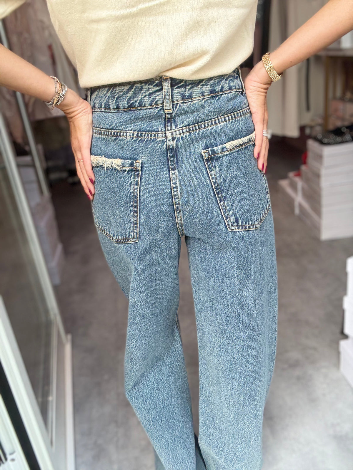Jeans Denim Gamba Dritte