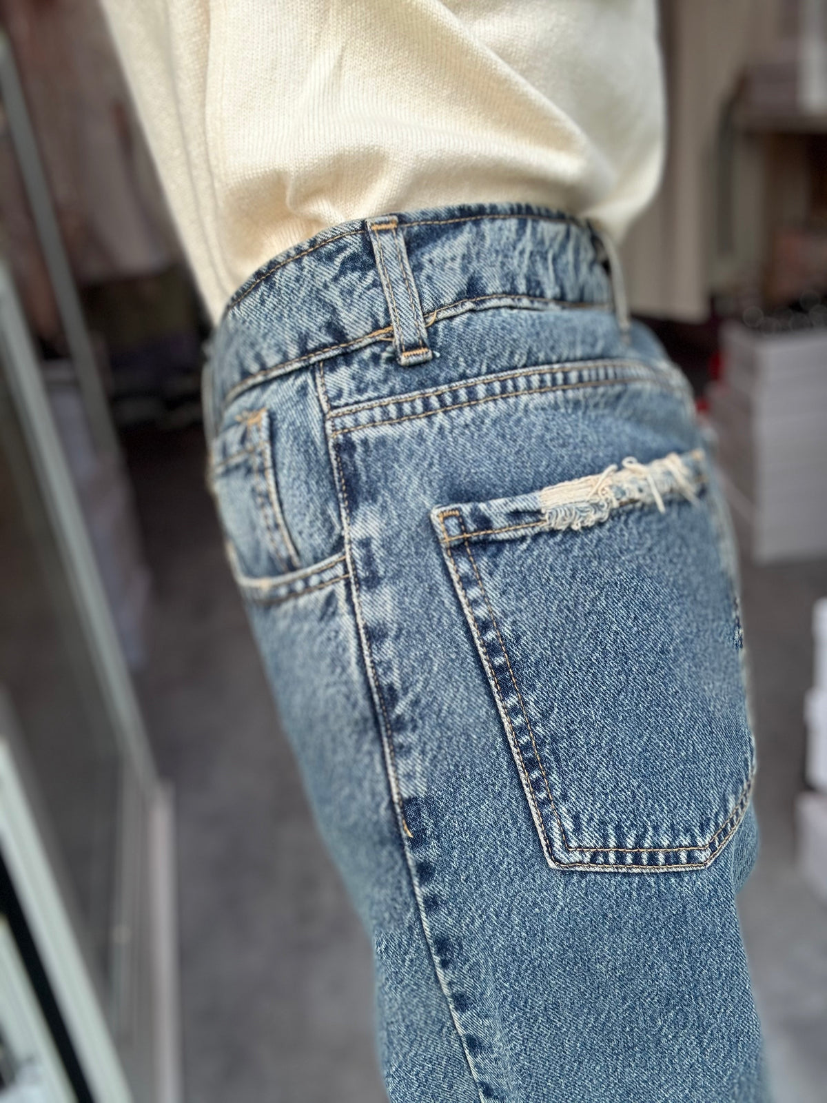 Jeans Denim Gamba Dritte