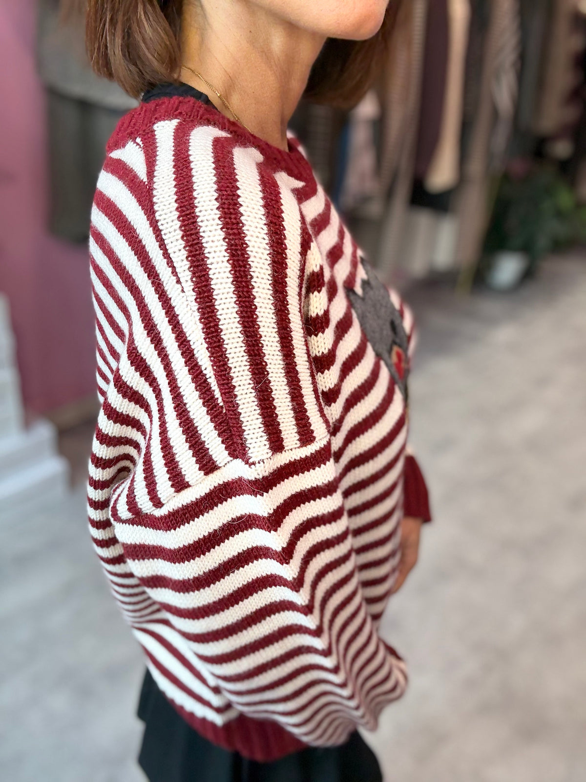 Maglia Rosso & Bianco Teddy