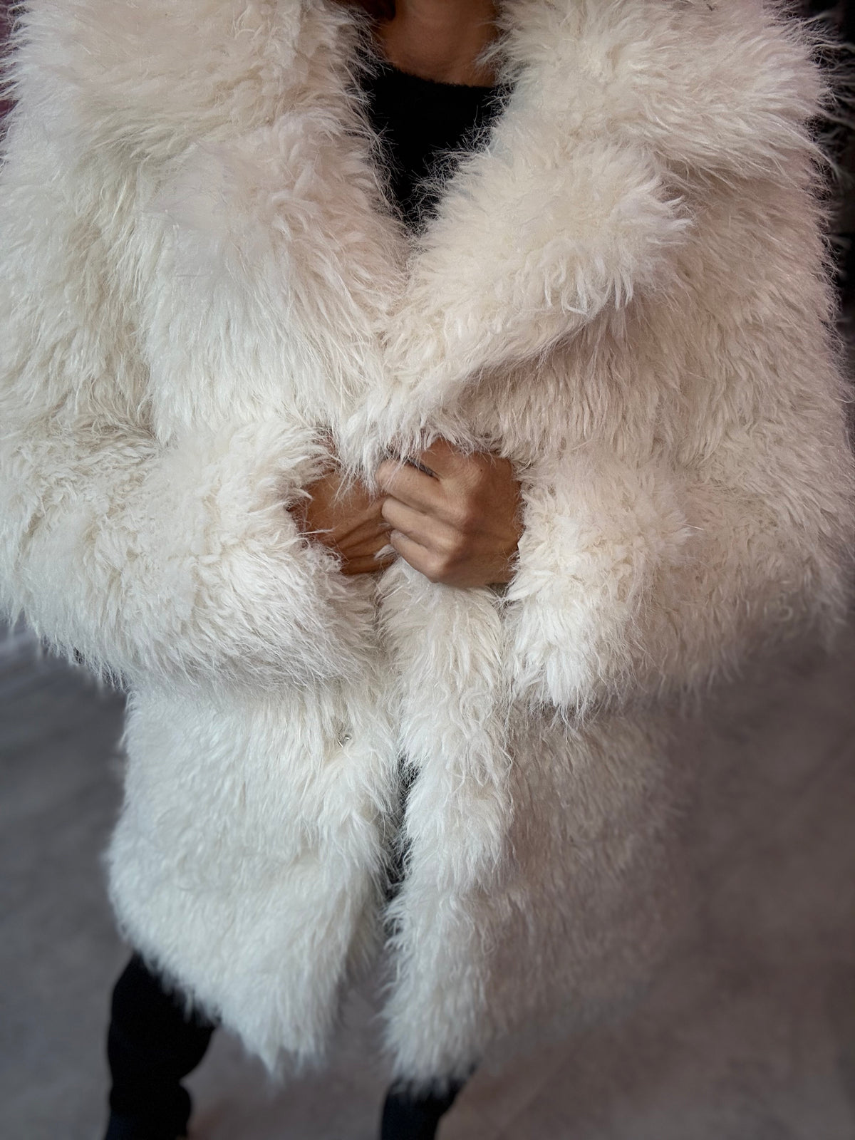 Eco Pelliccia 3/4 Bianca