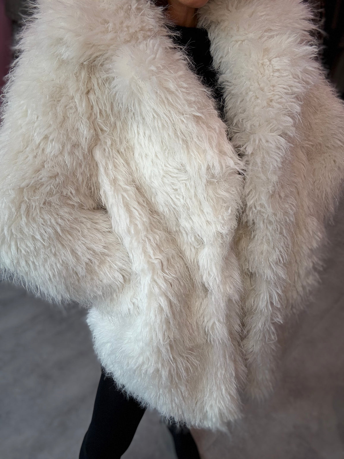 Eco Pelliccia 3/4 Bianca