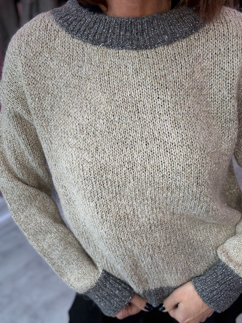 Maglia Oro & Argento Lurex